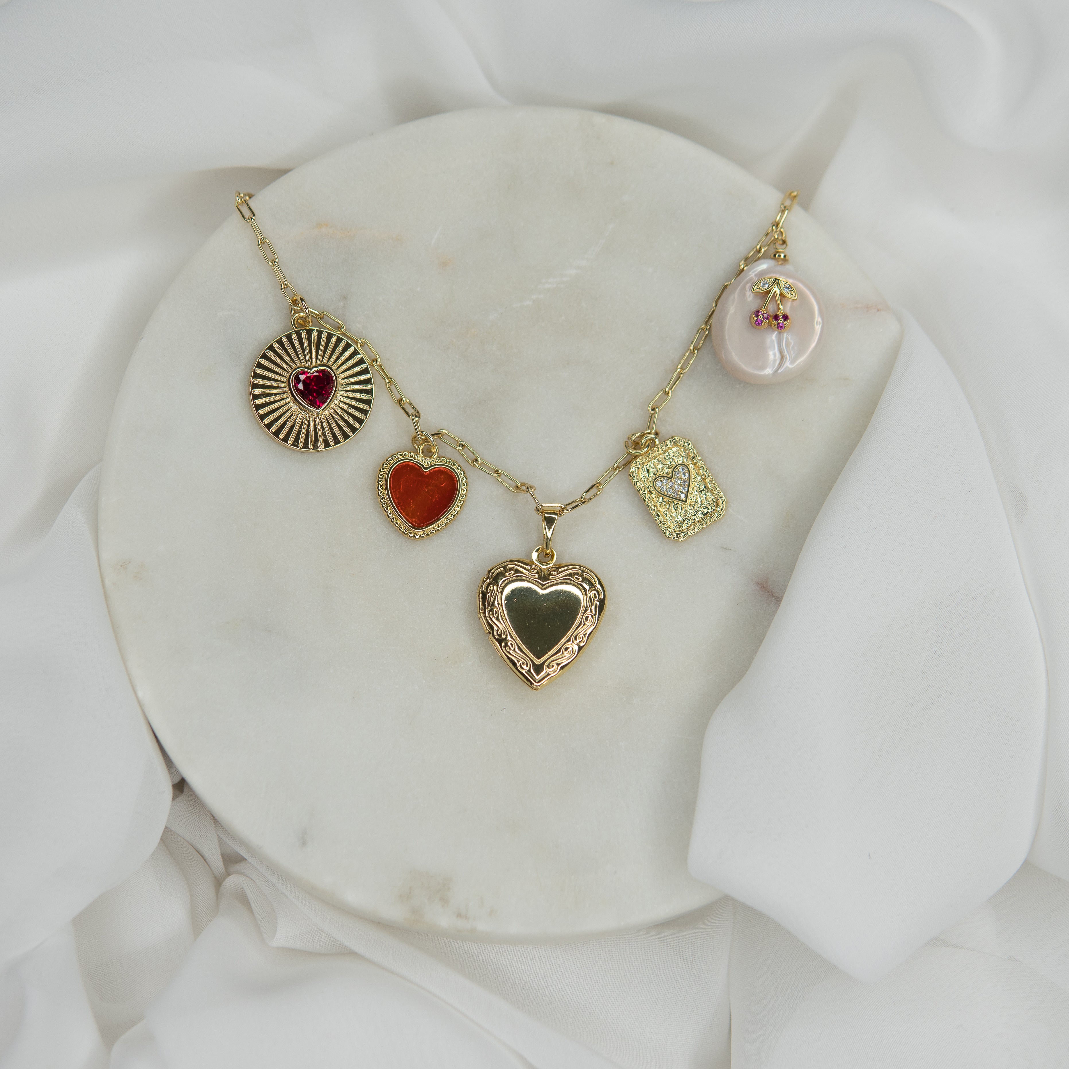 All Mine Charm Necklace