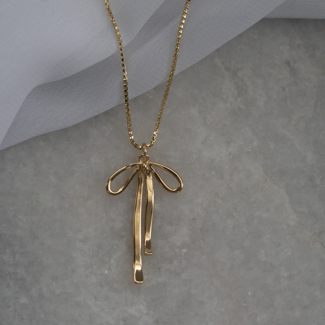 Bonnie Bow Necklace