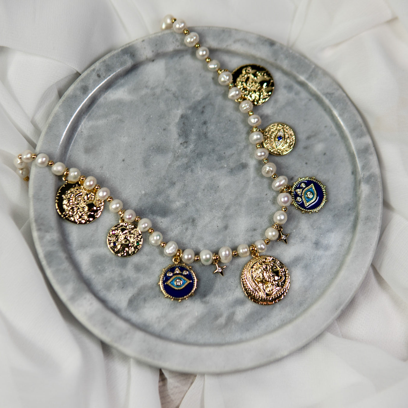 Despoina Charm Necklace