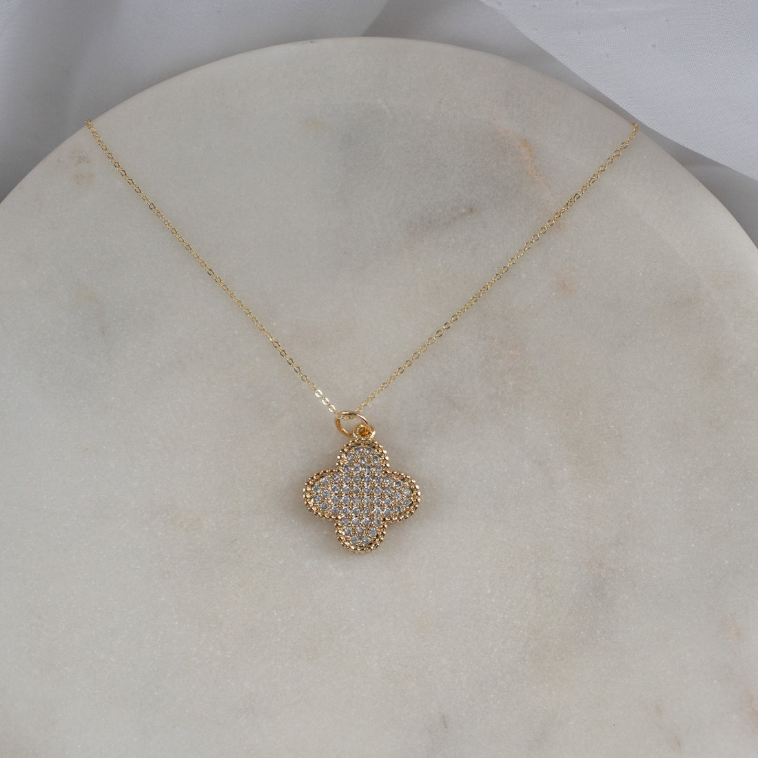 Maia Clover Necklace